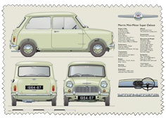 Morris Mini-Minor Super Deluxe 1964-67 Glass Cleaning Cloth